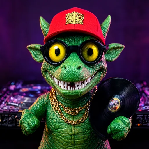 Portrait de Gérard le dragon DJ