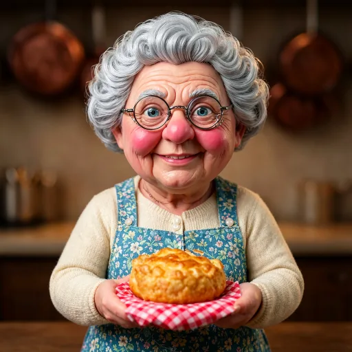 Portrait de Mémé Ginette